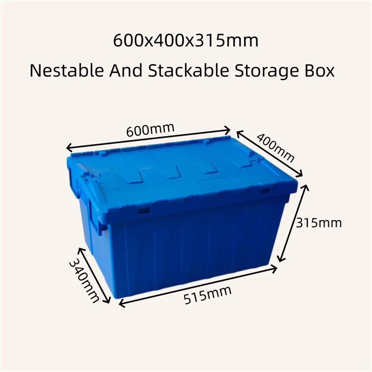 Nestable And Stackable Storage Box